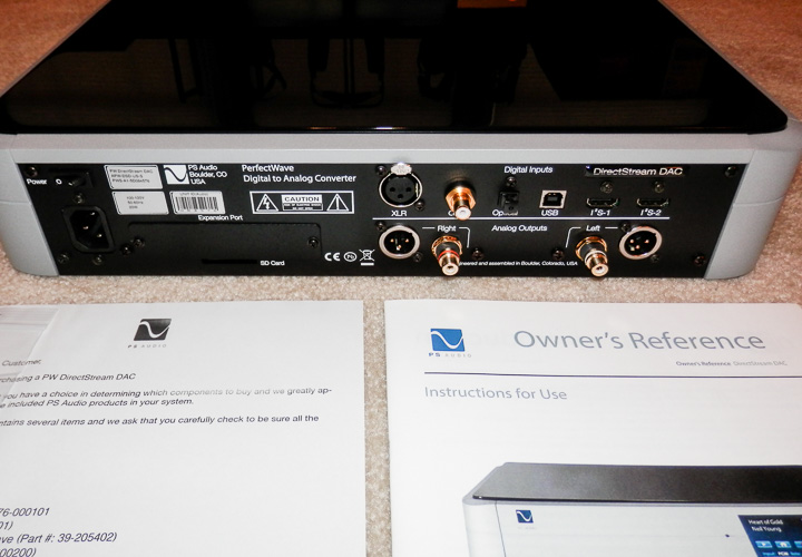 First Listen PS Audio DirectStream DAC with Pikes Peak operating